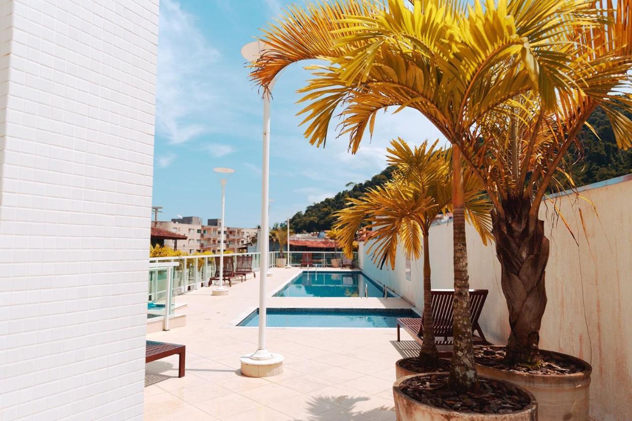 Apto Na Praia Grande - Ubatuba No 4º Andar Com Ar E Wi-Fi Proximo Do Mar! Bagian luar foto