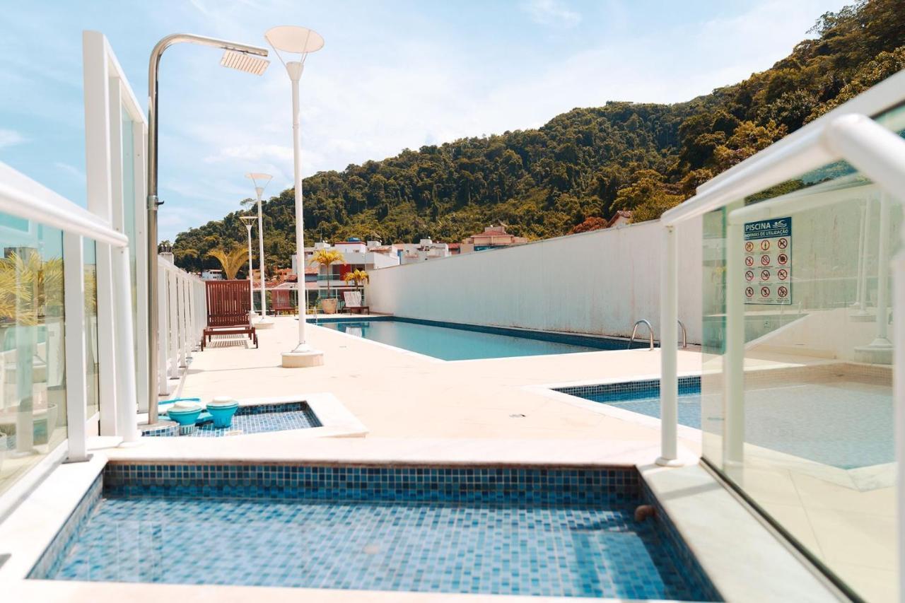 Apto Na Praia Grande - Ubatuba No 4º Andar Com Ar E Wi-Fi Proximo Do Mar! Bagian luar foto